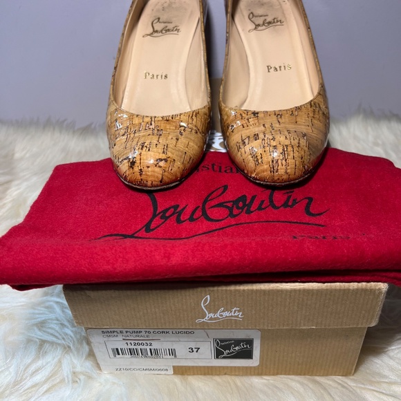 Simple Pump 70 Cork Lucido (vintage) - Picture 13 of 15